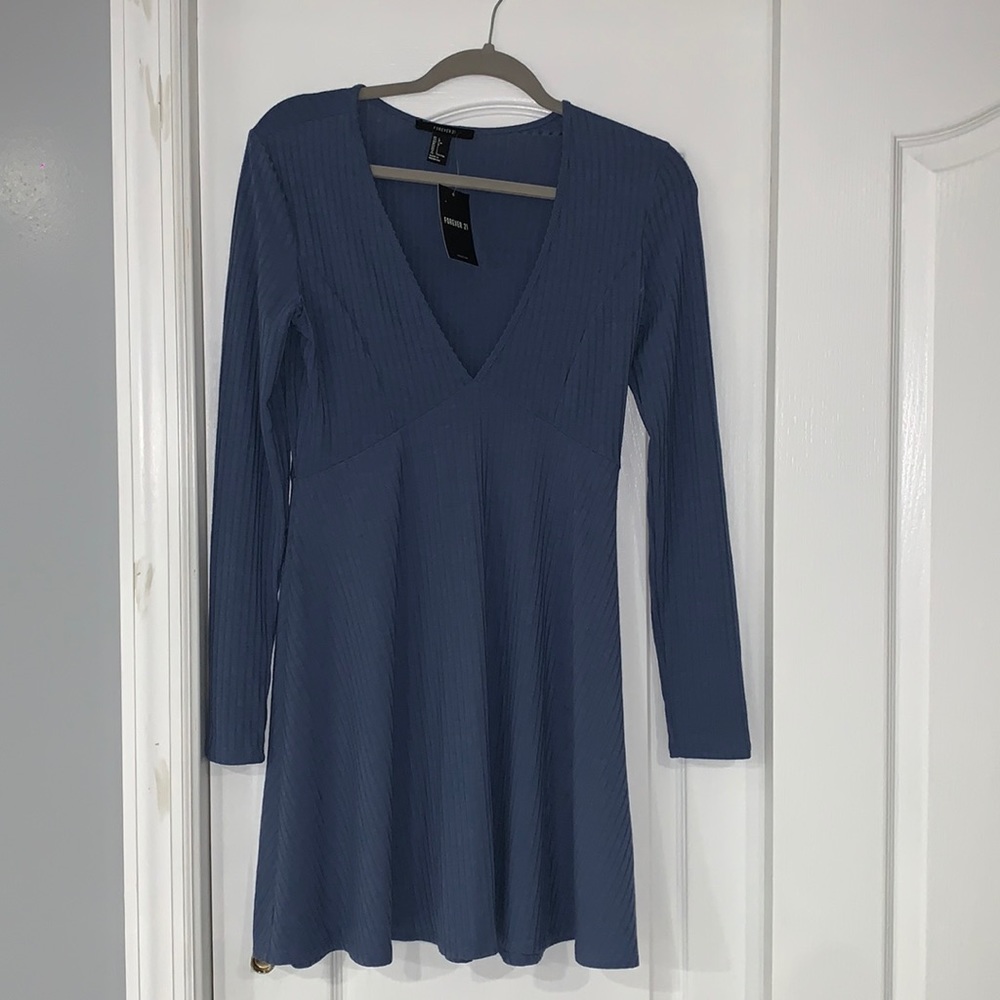 Blue dress